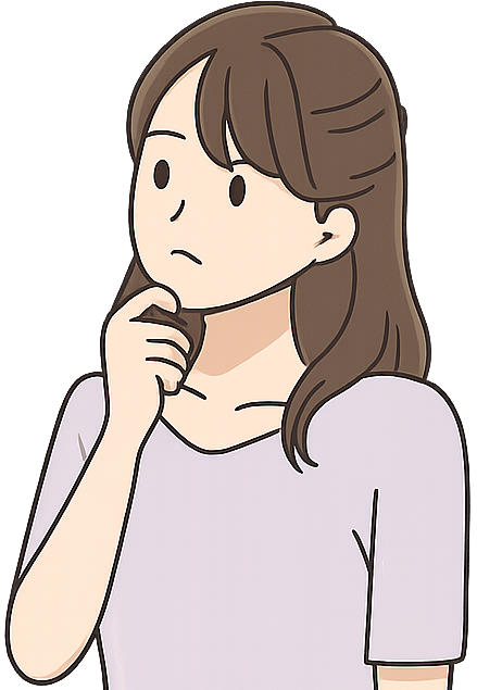 疑問がある女性