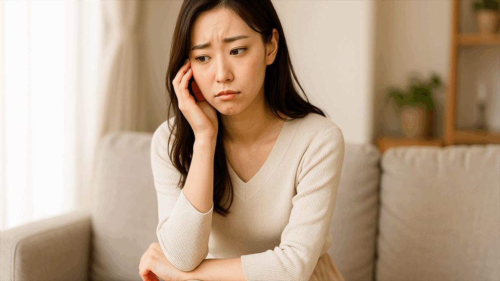 心配している女性