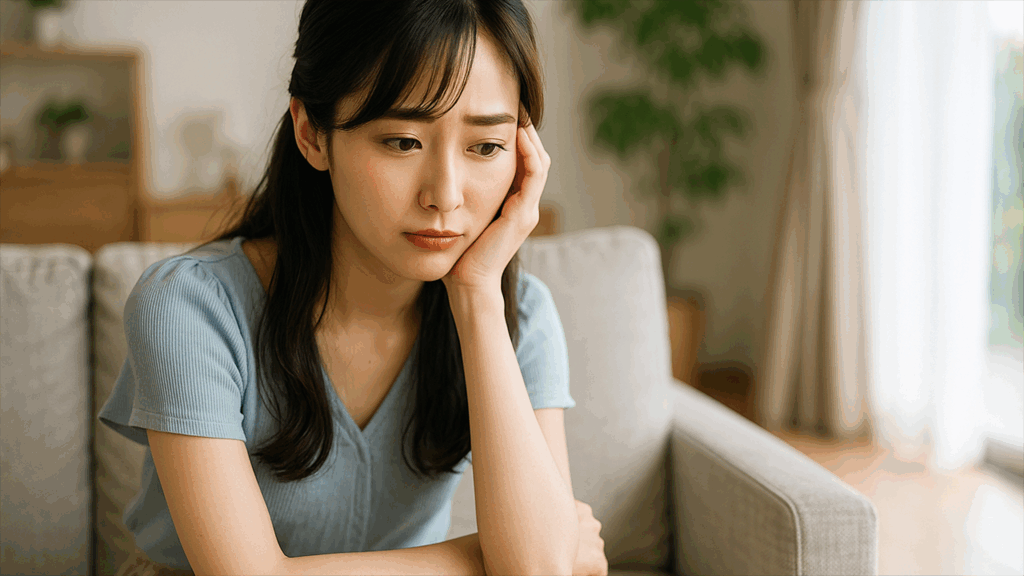 iPhoneを探すを利用して浮気チェックを考えている女性