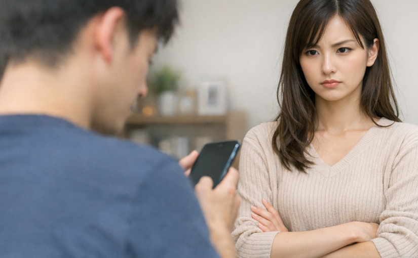 携帯ばかりいじる旦那の心理は？不倫の疑いを整理する見分け方